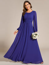 ever CELESTE|Chiffon High Empire Waist Puff Sleeve Mother Dress