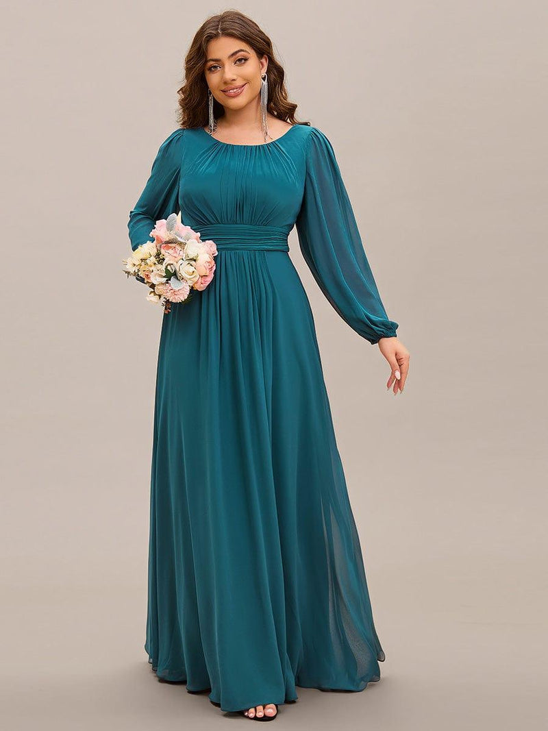 ever CELESTE|Chiffon High Empire Waist Puff Sleeve Mother Dress