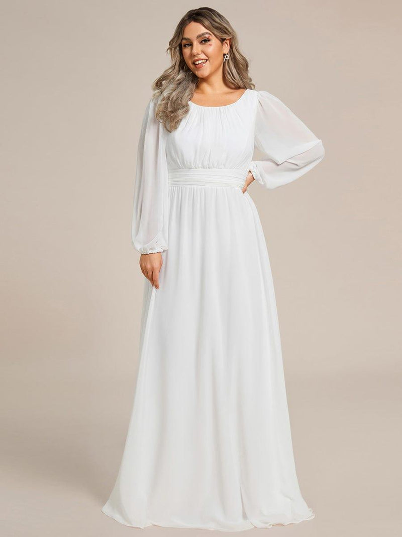 ever CELESTE|Chiffon High Empire Waist Puff Sleeve Mother Dress