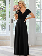 ever TÉRESA|Simple Pleated Empire Waist A-Line Bridesmaid Dress