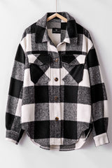 Jacket flannel plaid