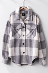 Jacket flannel plaid