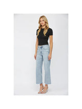Jean Mica High Rise Ankle