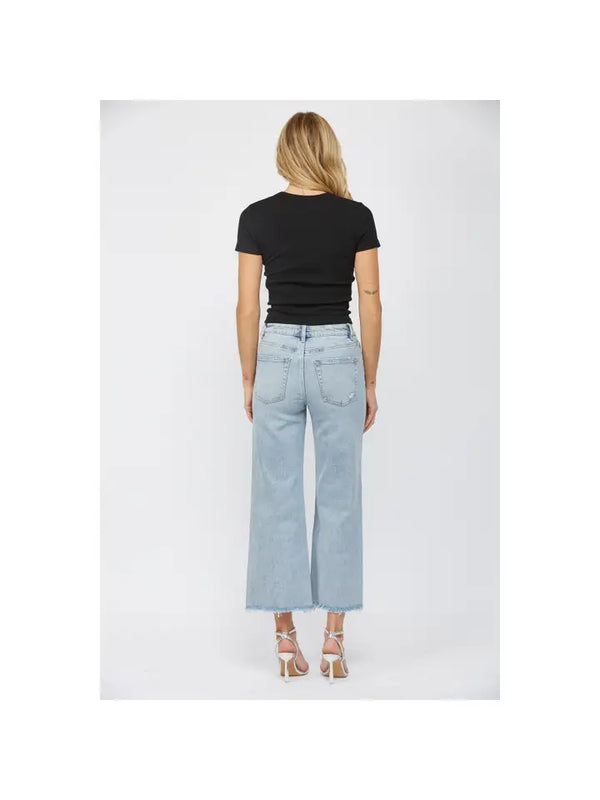 Jean Mica High Rise Ankle