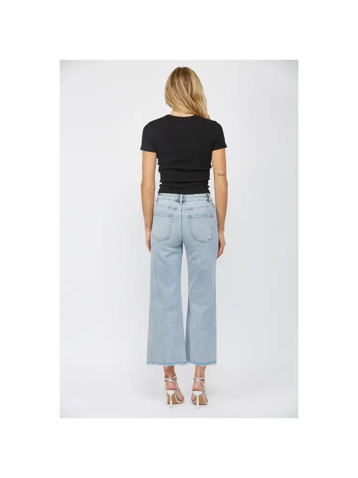Jean Mica High Rise Ankle