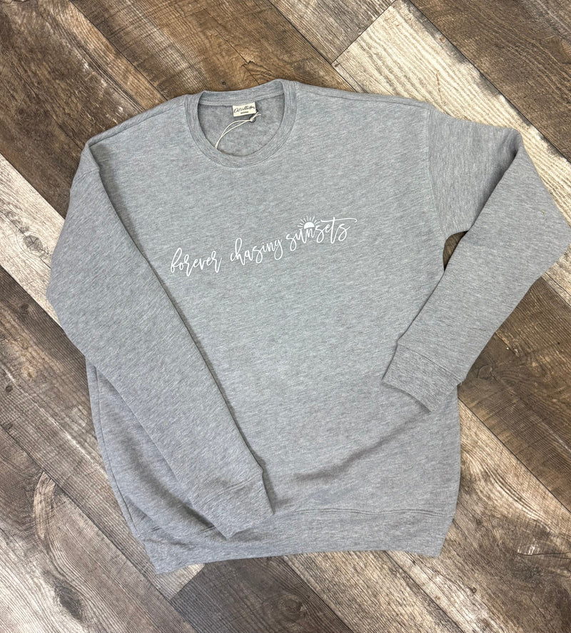 Forever Chasing Sunsets Graphic