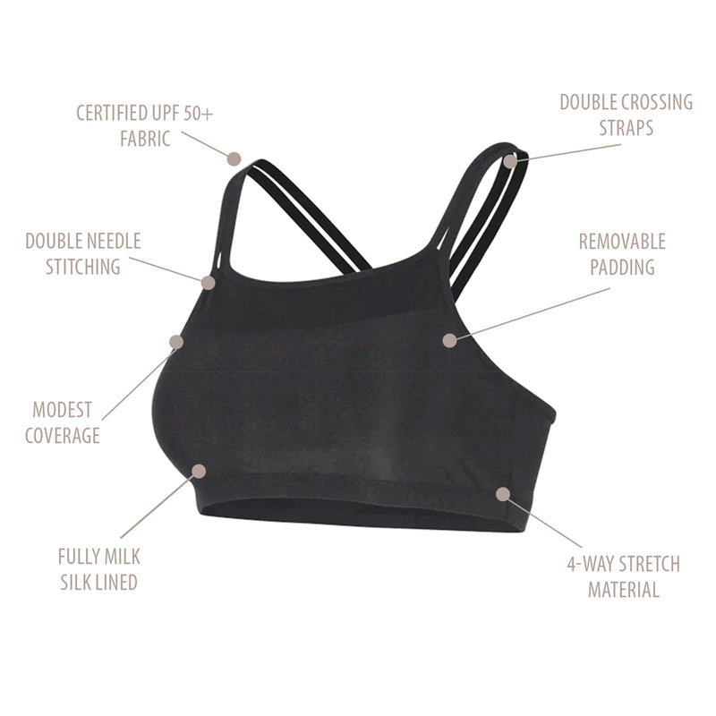 Women's Crisscross Swim Bra | FINAL SALE