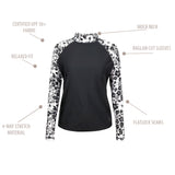 Women's Aloha Long Sleeve Sun & Swim Shirt
