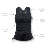 Women's Ruched Tank Top | FINAL SALE
