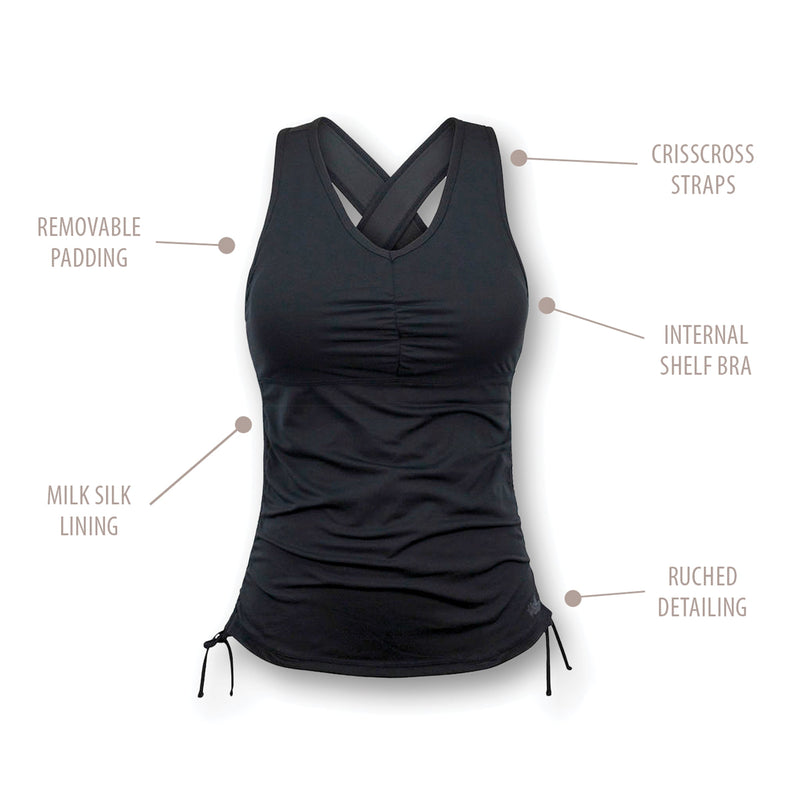 Women's Ruched Tank Top | FINAL SALE