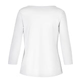 Women's 3/4 Sleeve Scoop Swing Top