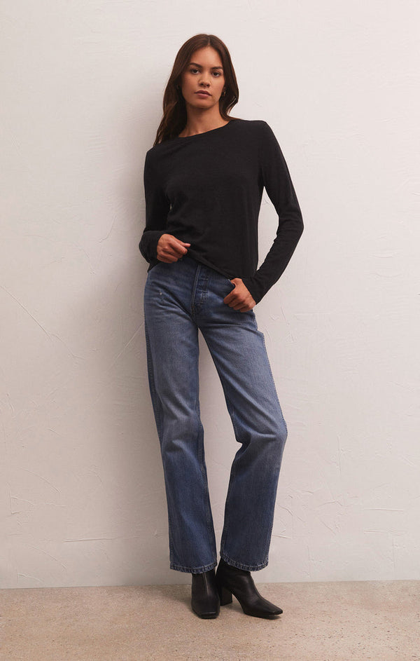 Z Supply Modern Slub Long Sleeve Tee