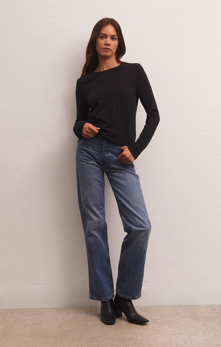 Z Supply Modern Slub Long Sleeve Tee