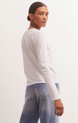 Z Supply Modern Slub Long Sleeve Tee