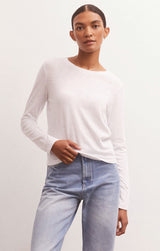Z Supply Modern Slub Long Sleeve Tee