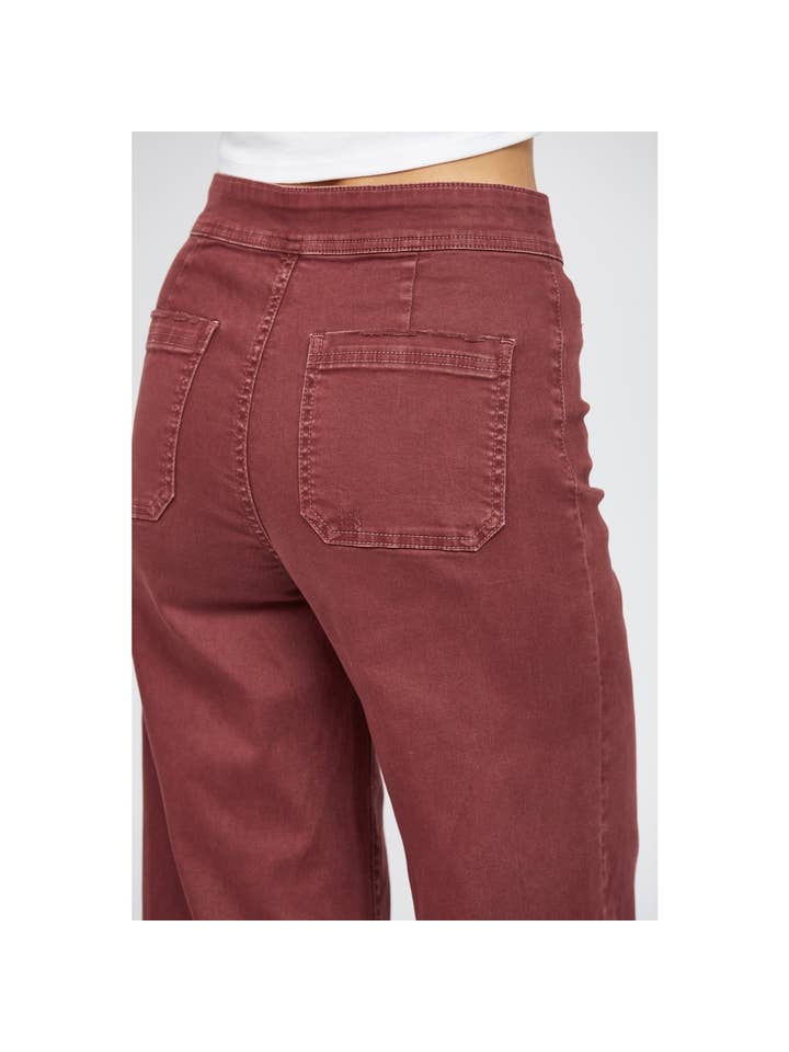 Jean Mica High Rise Wide Crop