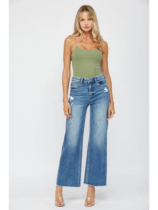 Jean Mica Super High Rise Wide Leg