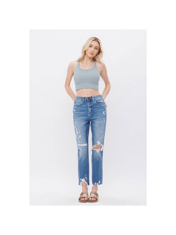 Jean Mica Super High Tapered