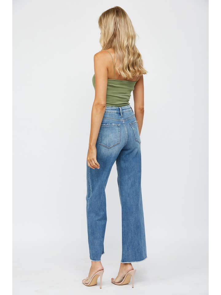 Jean Mica Super High Rise Wide Leg