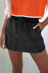 Denim Skort