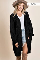 Cardigan open front