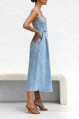 Denim Midi Dress