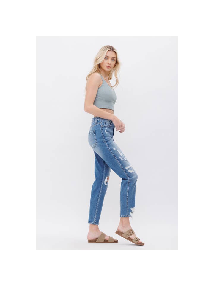 Jean Mica Super High Tapered