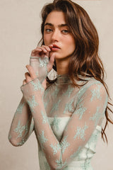Top mesh lace