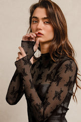 Top mesh lace