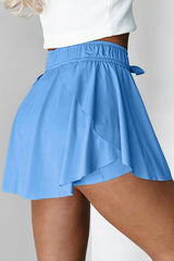 High Waist Lined Skort