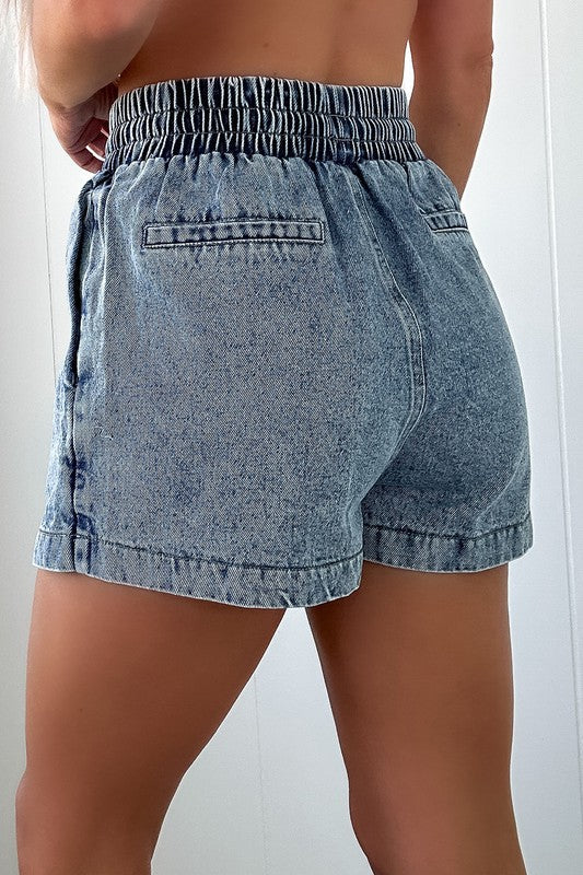 Denim Skort