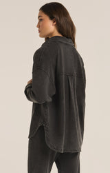 Z Supply Knit Denim Jacket