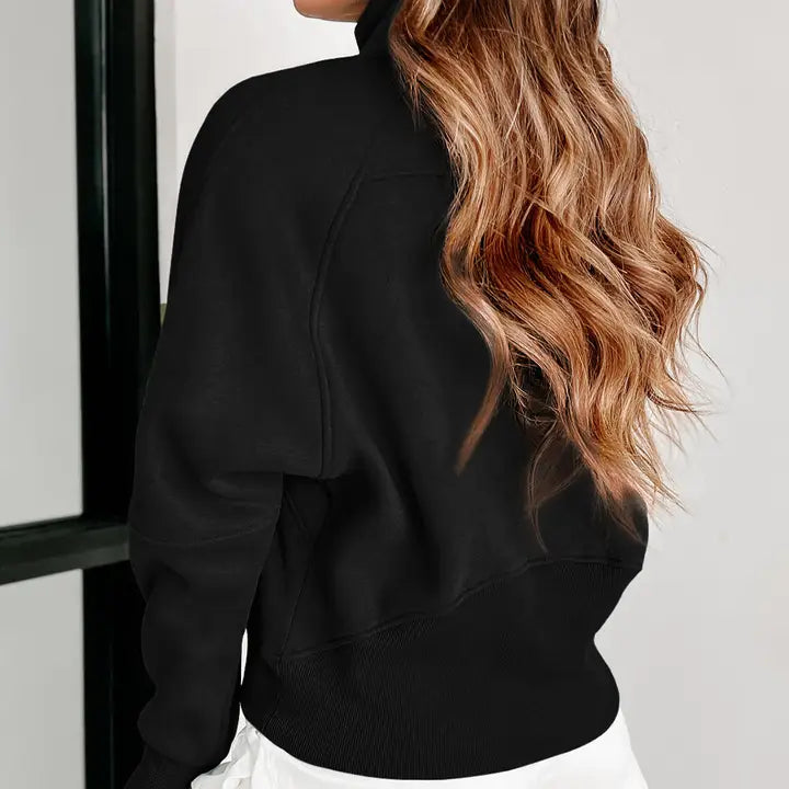Sweatshirt vivienne half zp